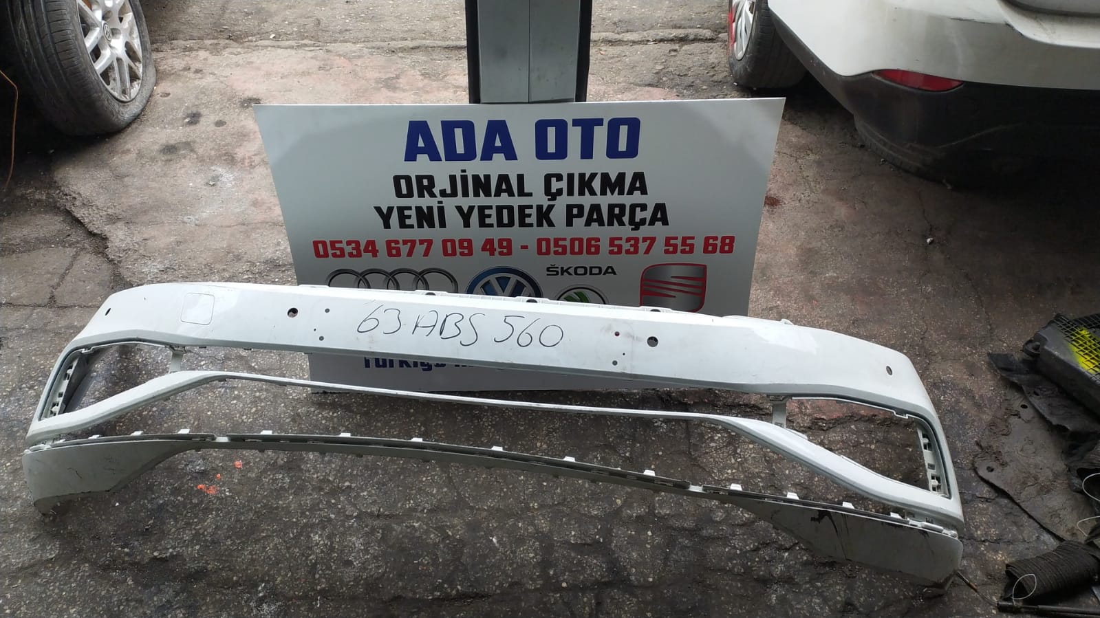 2020-volkswagen-passat-cikma-on-tampon 2020 Volkswagen Passat Çıkma Ön Tampon