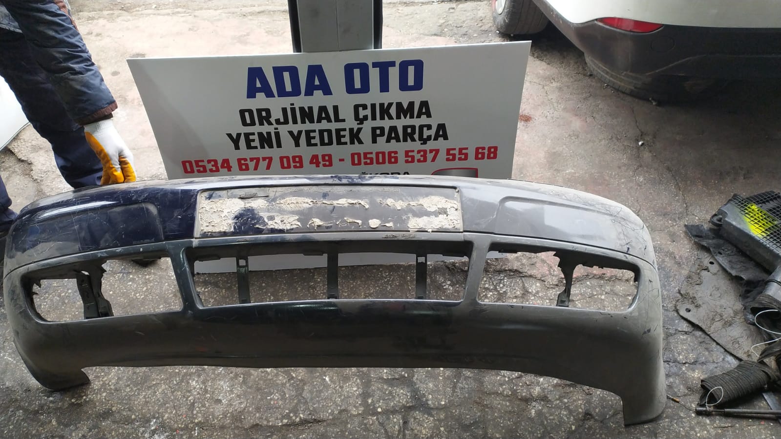 audi-a6-cikma-on-tampon Audi A6 Çıkma Ön Tampon
